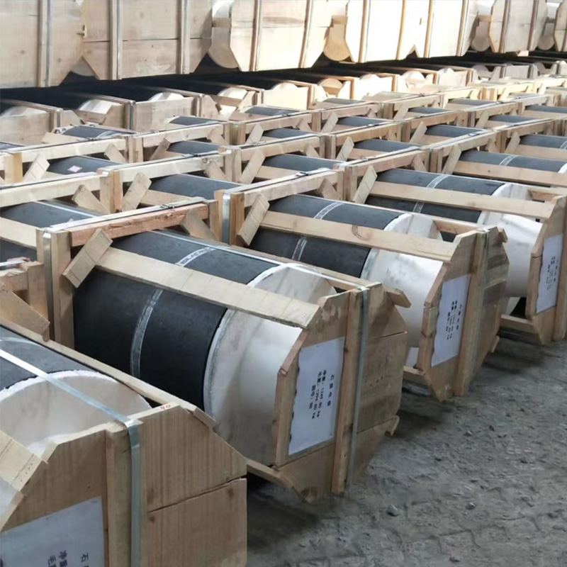 High-quality graphite electrodes, 600mm size, worldwide shipping available